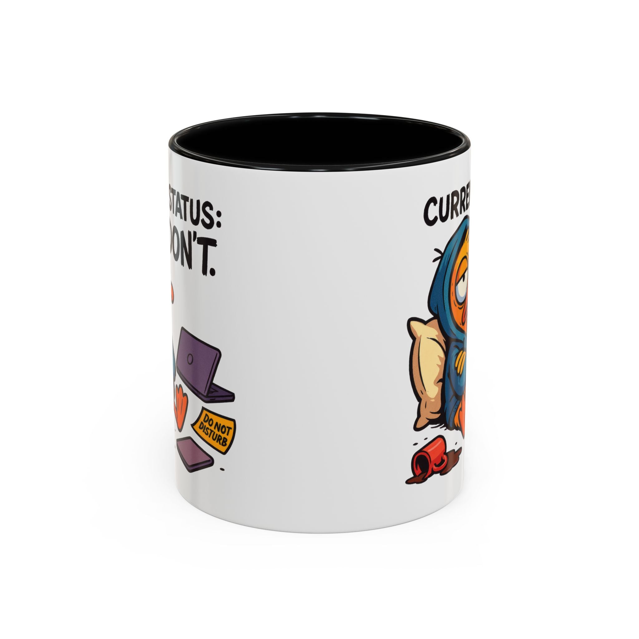 Chill Vibes Coffee Mug, Perfect for Lazy Days, Gift for Homebodies, Quirky Coffee Lover, Fun Desk Accessory, Work from Home Essentials