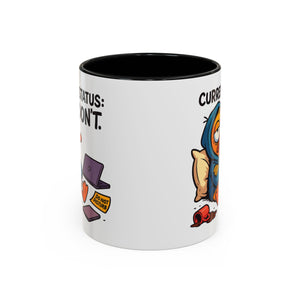Chill Vibes Coffee Mug, Perfect for Lazy Days, Gift for Homebodies, Quirky Coffee Lover, Fun Desk Accessory, Work from Home Essentials