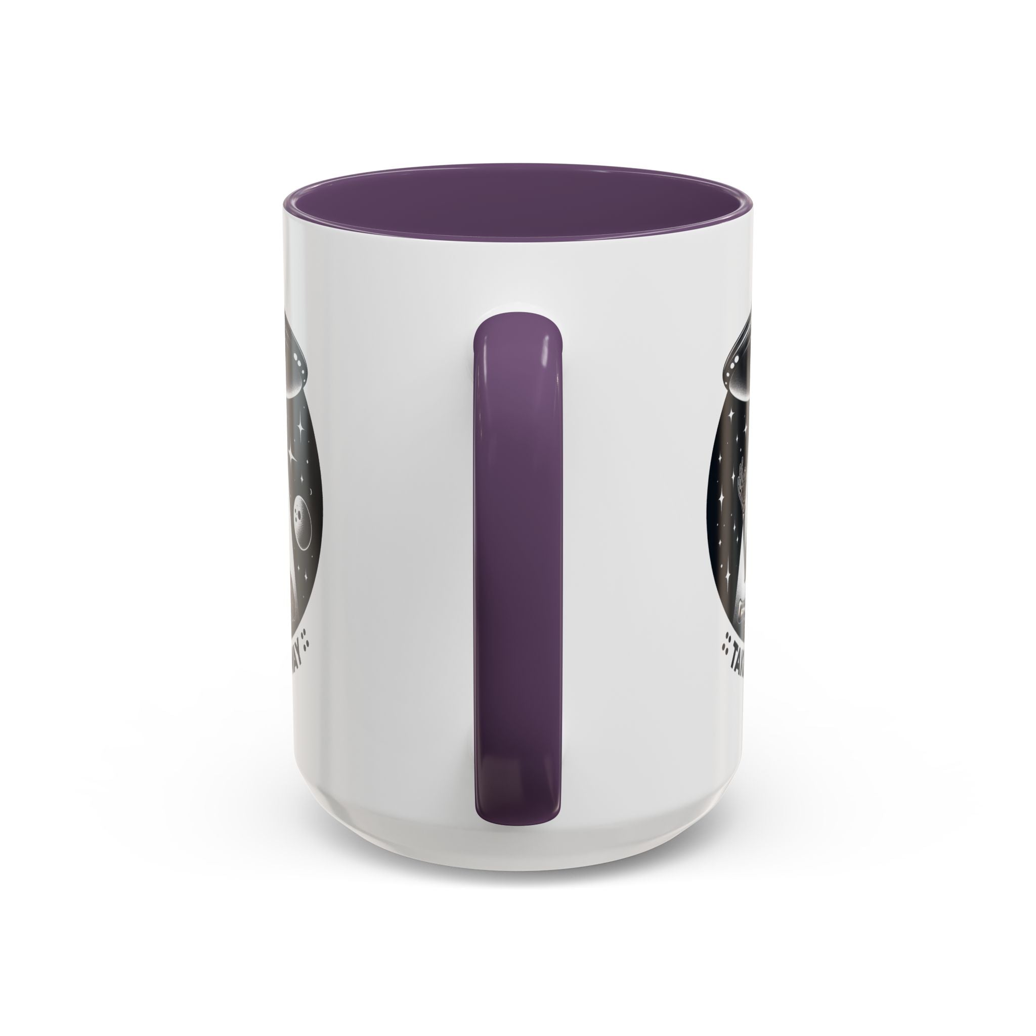 Alien-themed Coffee Mug: Take Me Away, Space Lover Gift, Skeleton Mug, Unique Drinkware for Sci-Fi Fans, Halloween Decor