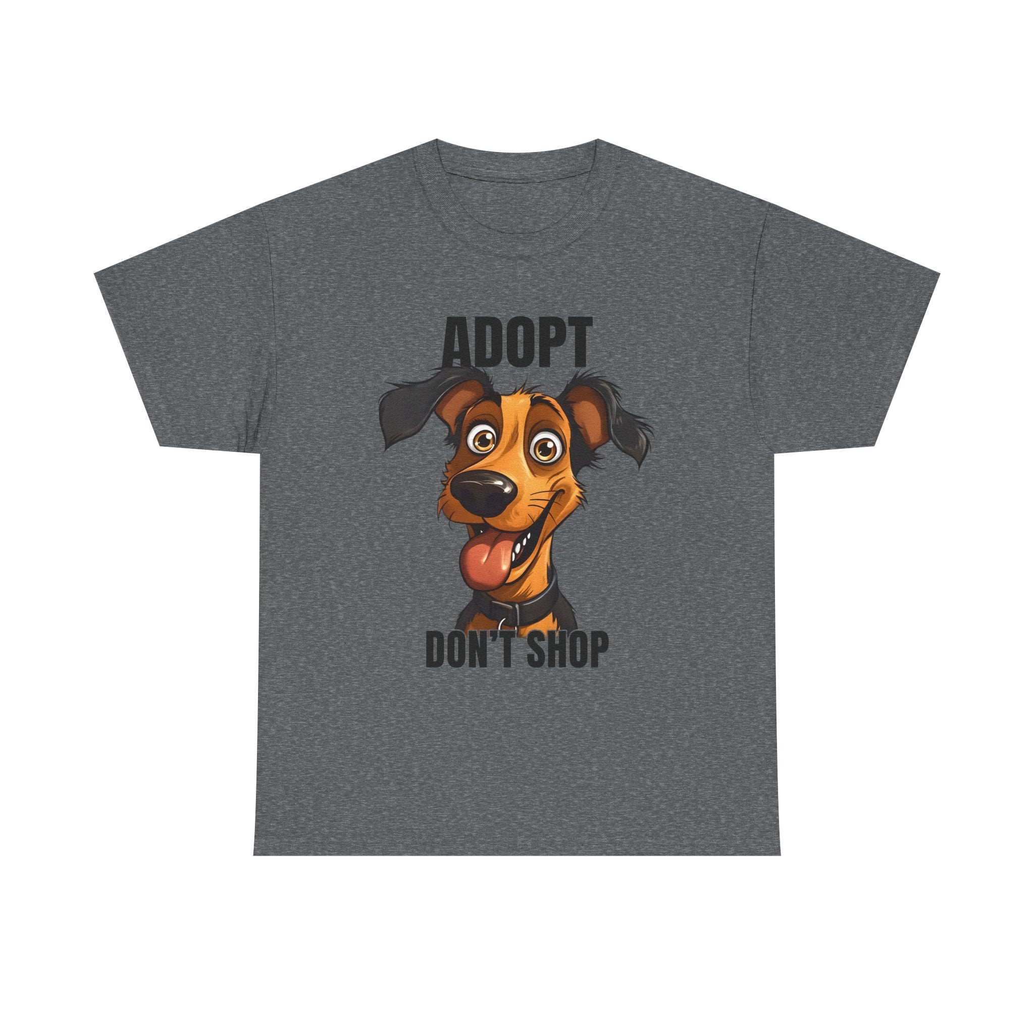 Funny Dog Adoption Tee, Unisex Tee, Pet Lover Gift, Animal Rescue Shirt, Dog Lover Apparel, Adopt Don't Shop Tee