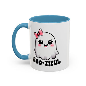 Cute Ghost Coffee Mug - Perfect for Halloween, Gift for Friends, Spooky Season, Cozy Vibes, Boo-tiful Design