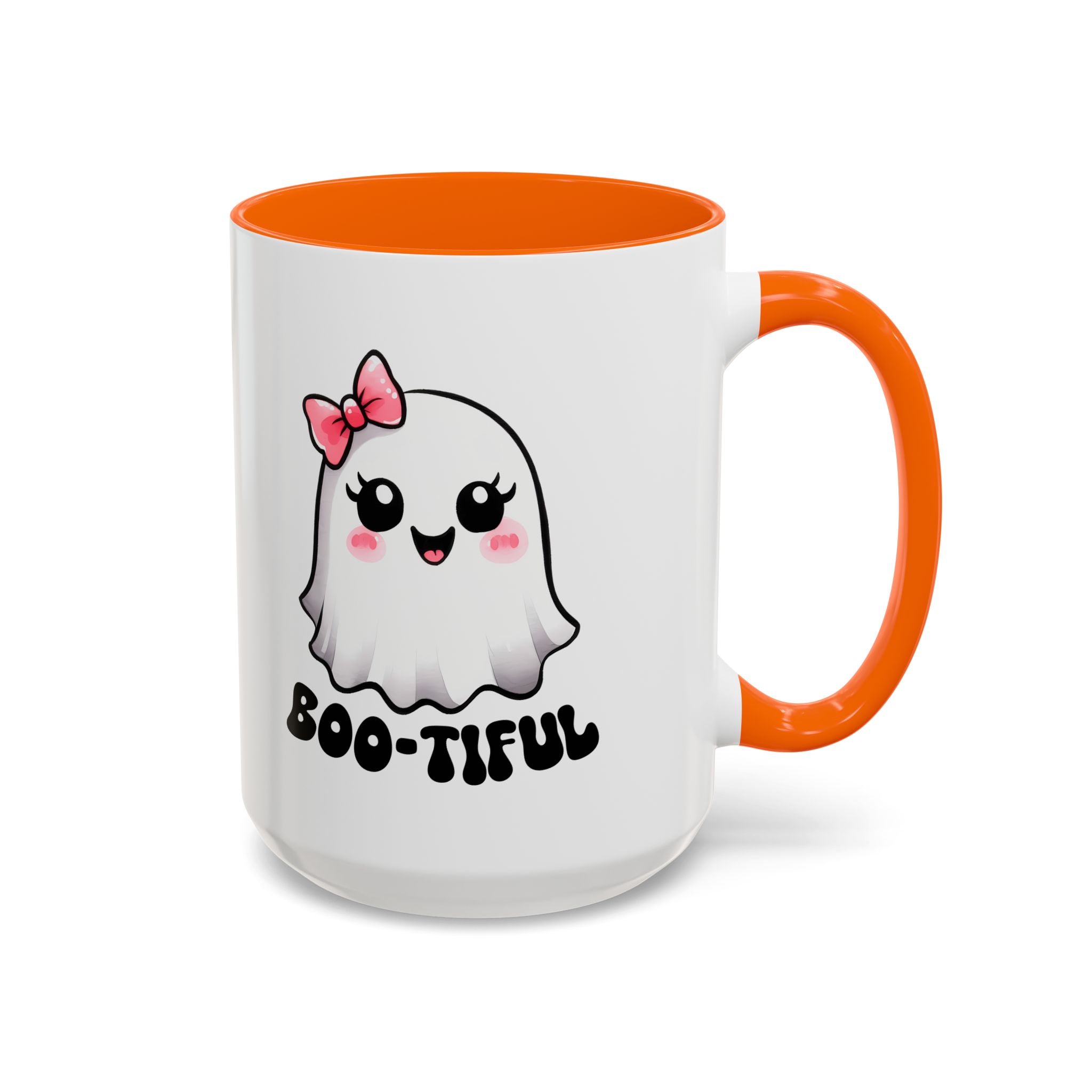 Cute Ghost Coffee Mug - Perfect for Halloween, Gift for Friends, Spooky Season, Cozy Vibes, Boo-tiful Design