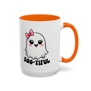 Cute Ghost Coffee Mug - Perfect for Halloween, Gift for Friends, Spooky Season, Cozy Vibes, Boo-tiful Design