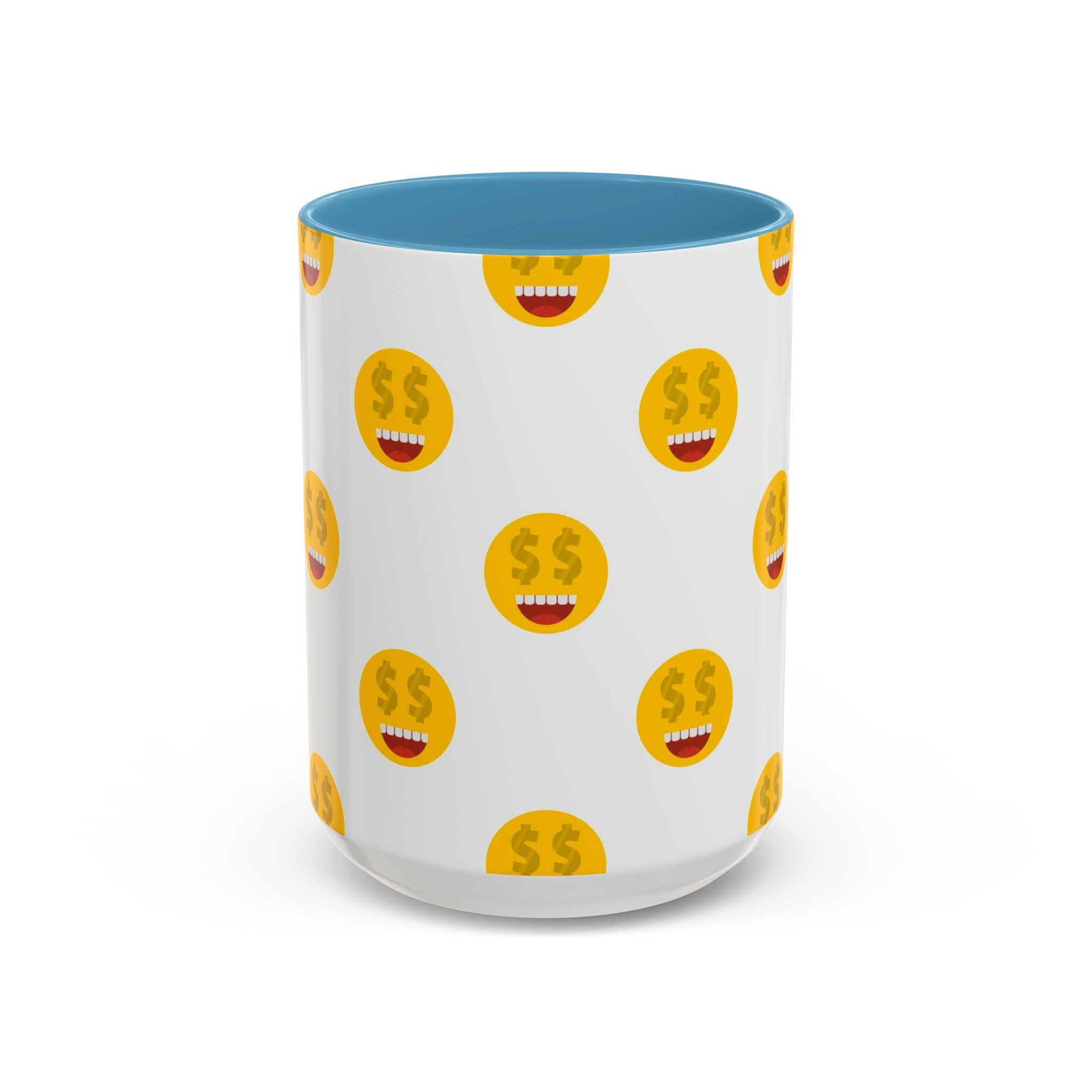 Smiles and dollars Accent Coffee Mug (11, 15oz)