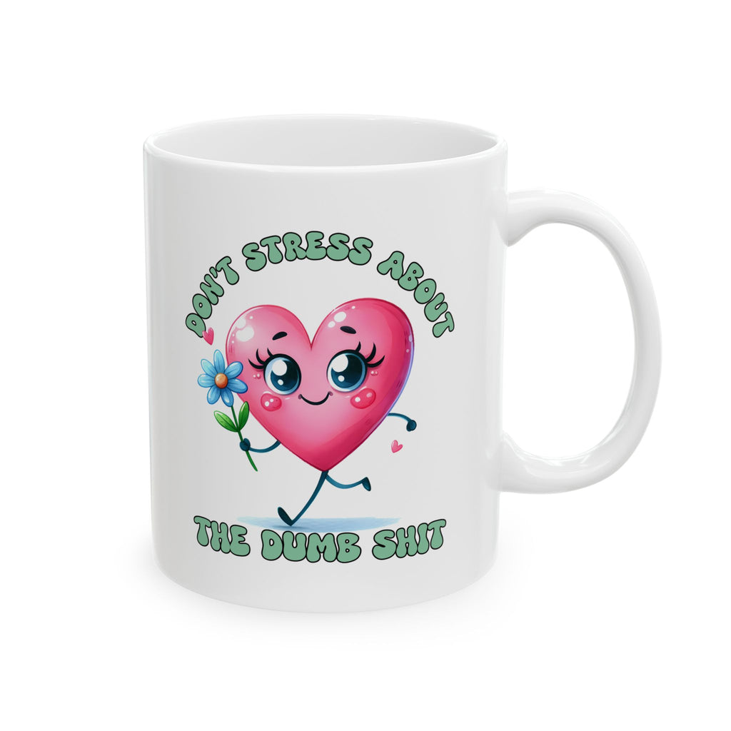 Floral Ceramic Mug - Perfect Gift for Garden Lovers, Birthday, Mother's Day, Inspirational Tea Coffee Cup