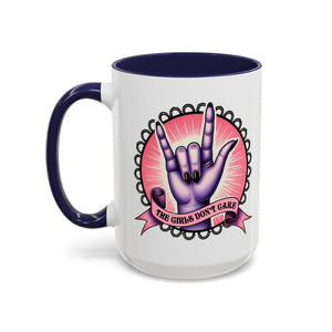Rock 'n' Roll Accent Coffee Mug - Perfect for Music Lovers, Gift for Her, Unique Office Mug, Fun Coffee Cup, Empowering Gift Idea