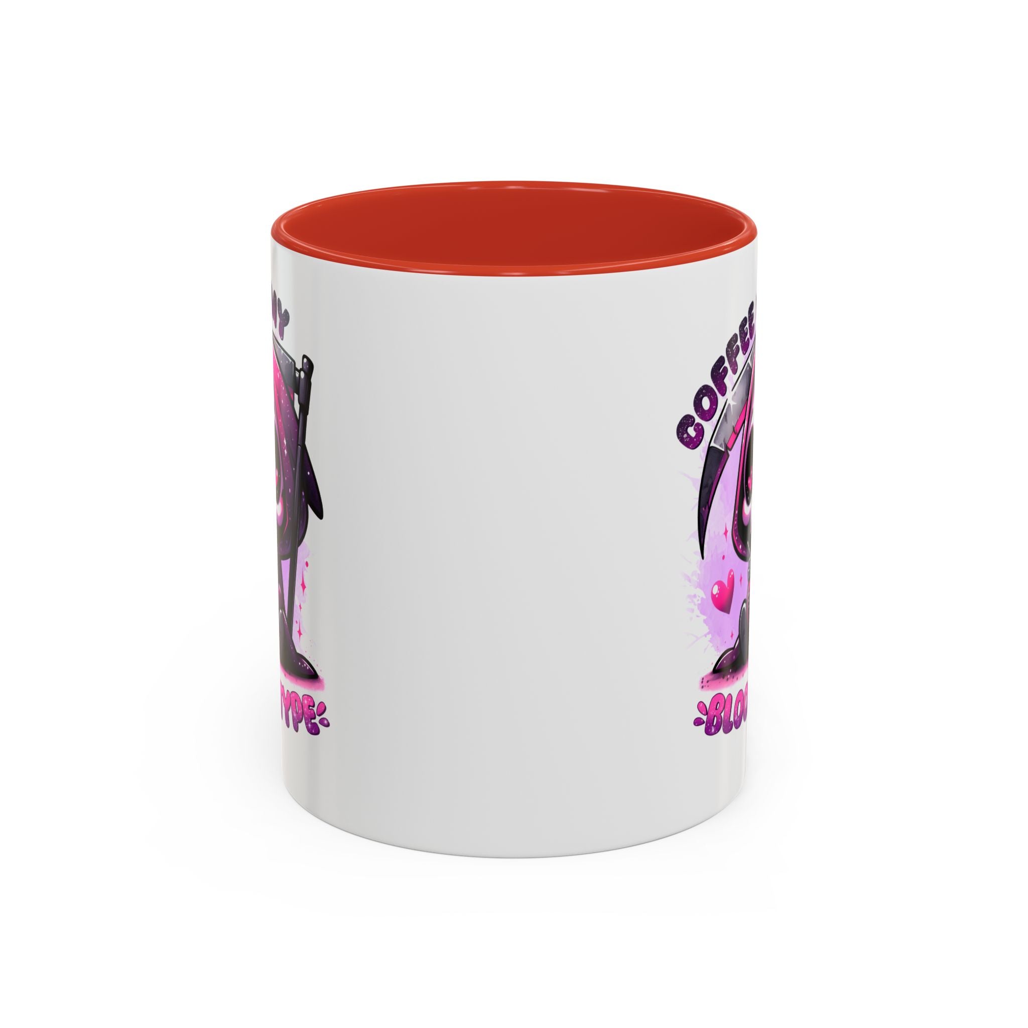my blood type is coffee Accent Coffee Mug (11, 15oz) by abc school fundraiser