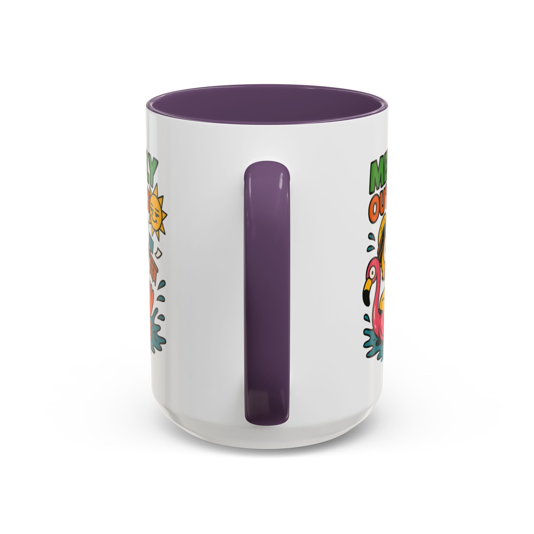 Fun Summer Coffee Mug, Quirky Gift for Beach Lovers, Office Humor Mug, Relaxation, Vacation, Cute Animal Design