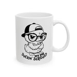 attitude Funny duck Inspired coffee Mug -  Coffee Enthusiasts, Animal Lovers, Home Decor