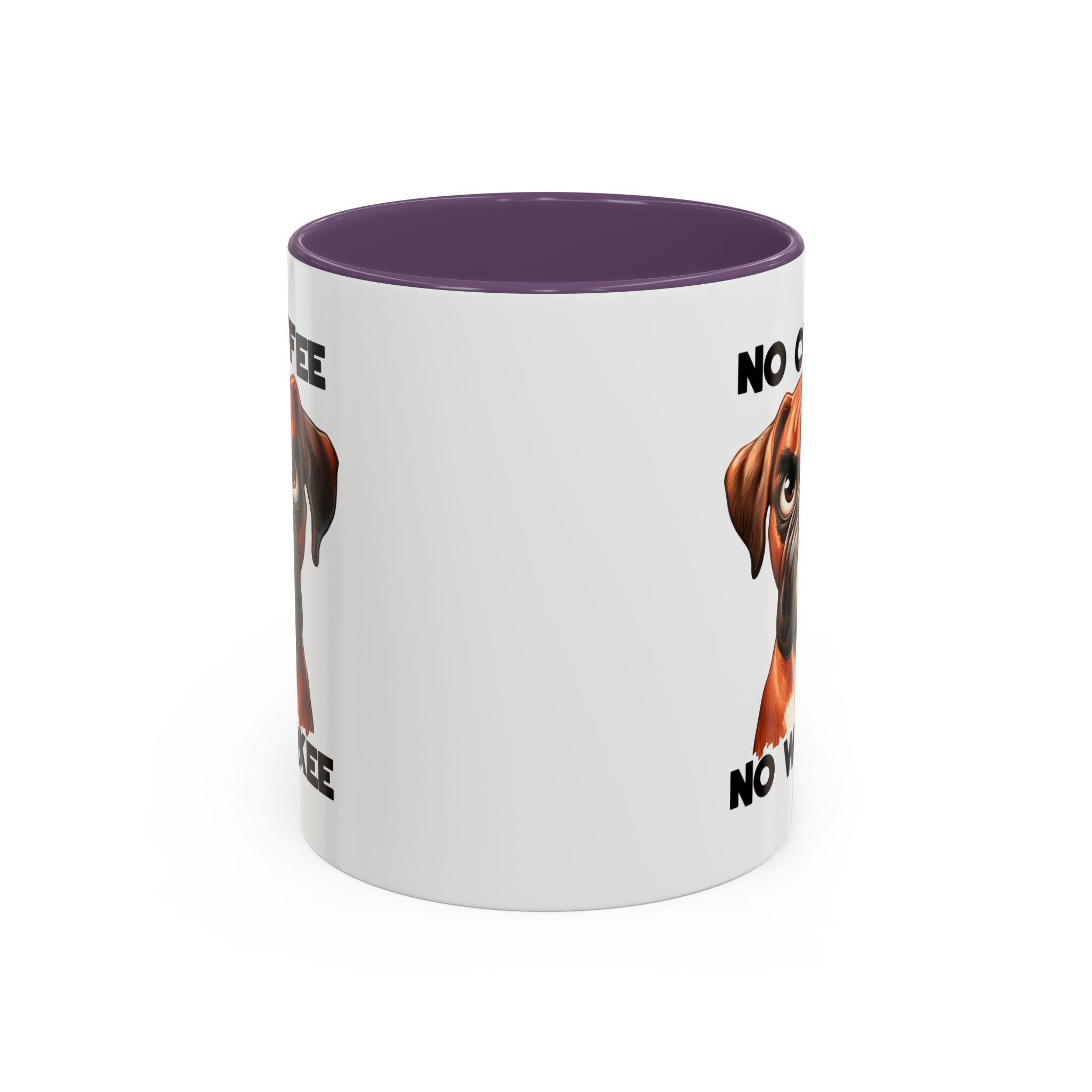 Boxer Dog Coffee Mug - No Coffee No Workee, Funny Dog Lover Gift, Pet Owner Tea Cup, Animal Lover Kitchen Decor, Boxer Mom Mug