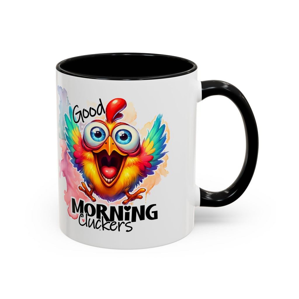 good Morning Mug with Cheerful Rooster Design - Perfect for Coffee Lovers, Gifting, Morning Routine, Kitchen Decor, Bird Enthusiasts