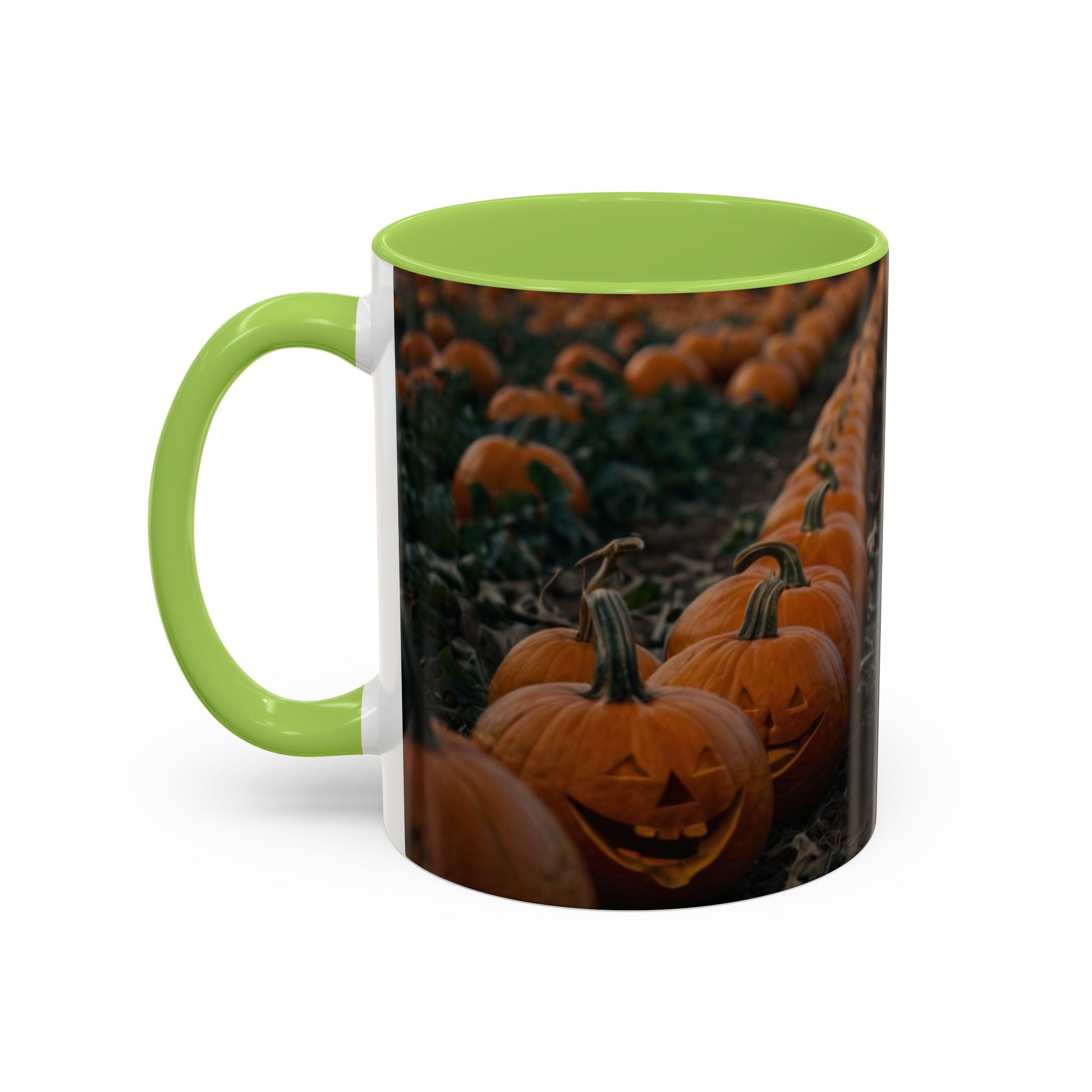 Halloween Black Cat Pumpkin Coffee Mug spooky magical