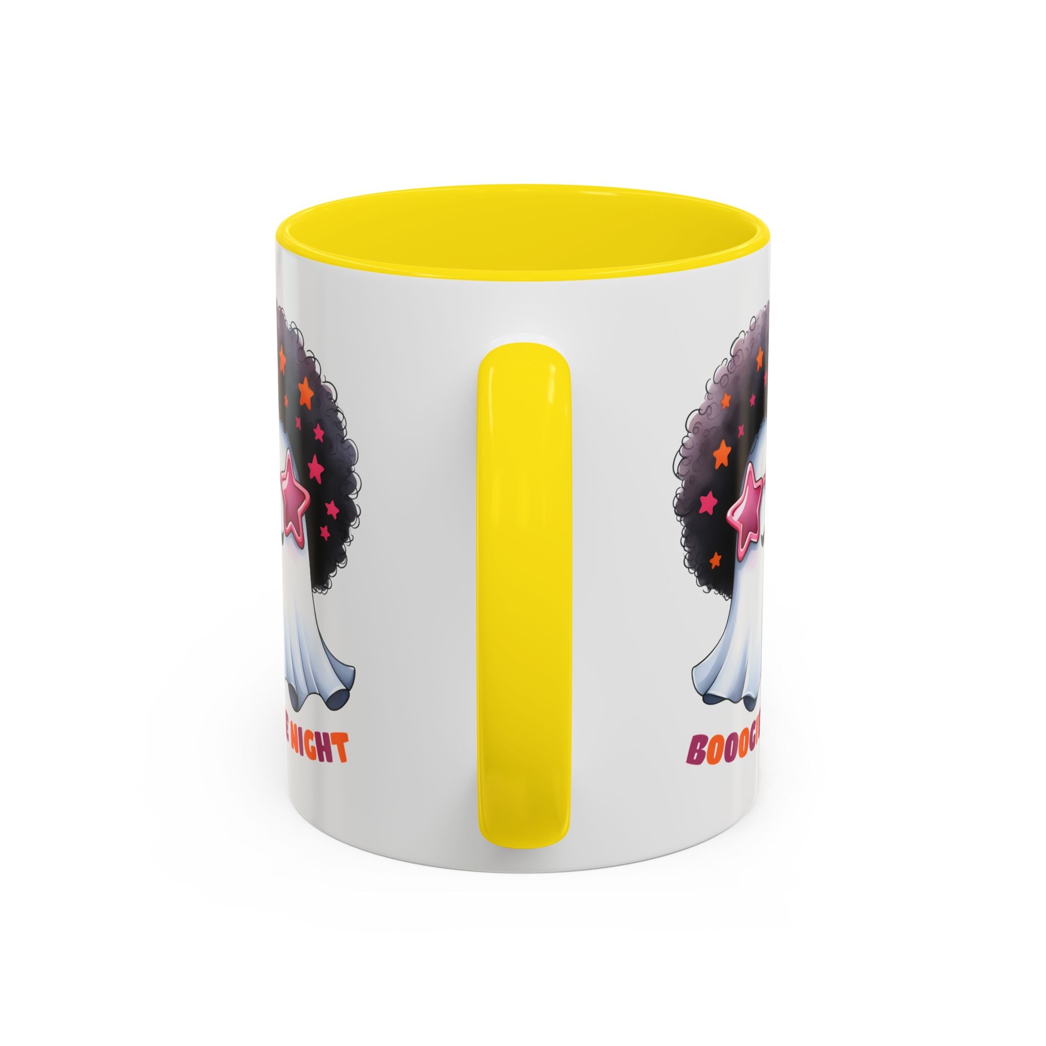 Groovy Ghost Coffee Mug - Fun, Whimsical Mug for Halloween, Parties, Gift for Friends, Unique Home Decor, Boogie Night