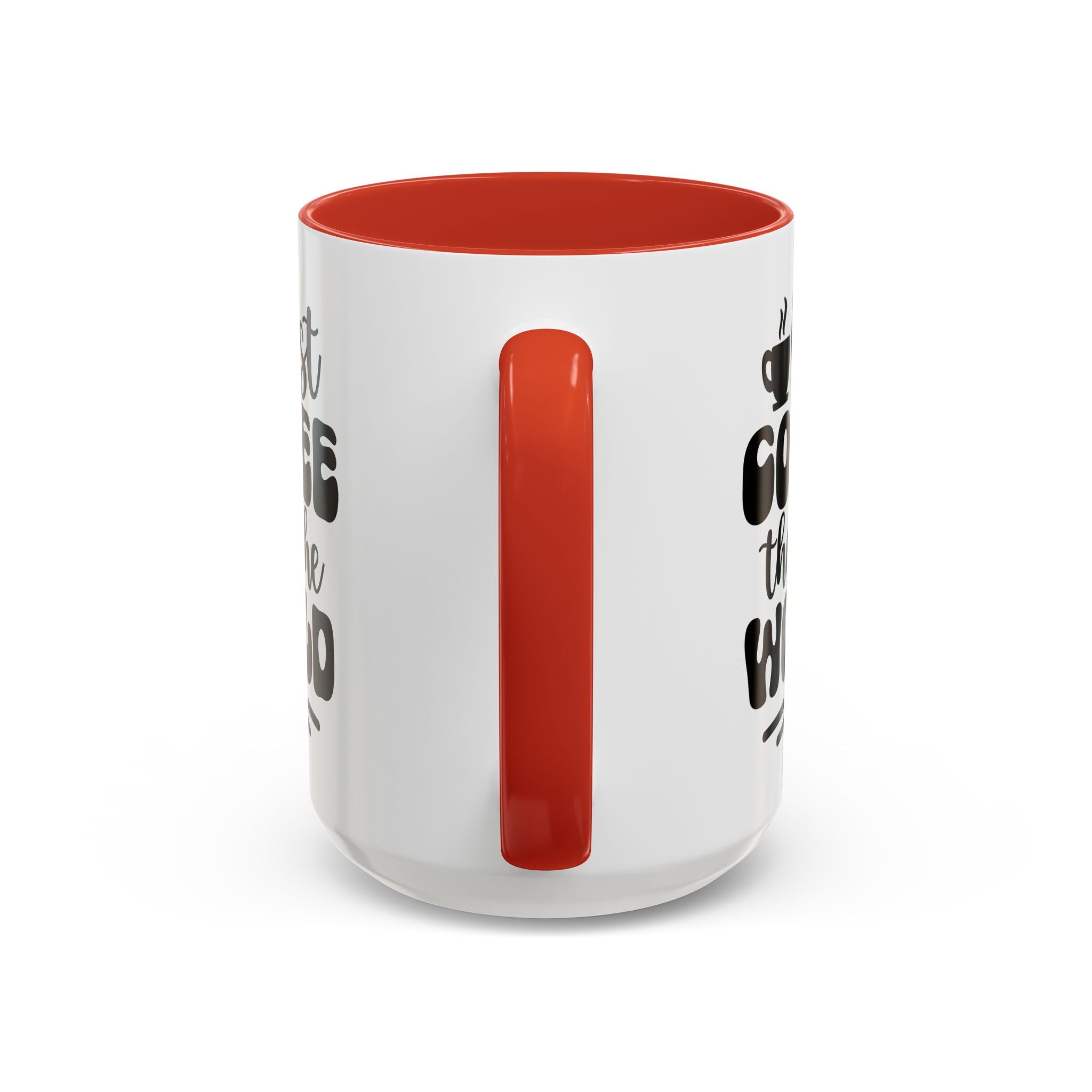 First Coffee Then the World - Stylish Accent Coffee Mug for Coffee Lovers, Gift for Friends, Kitchen Decor, Office Mug, Holiday Present