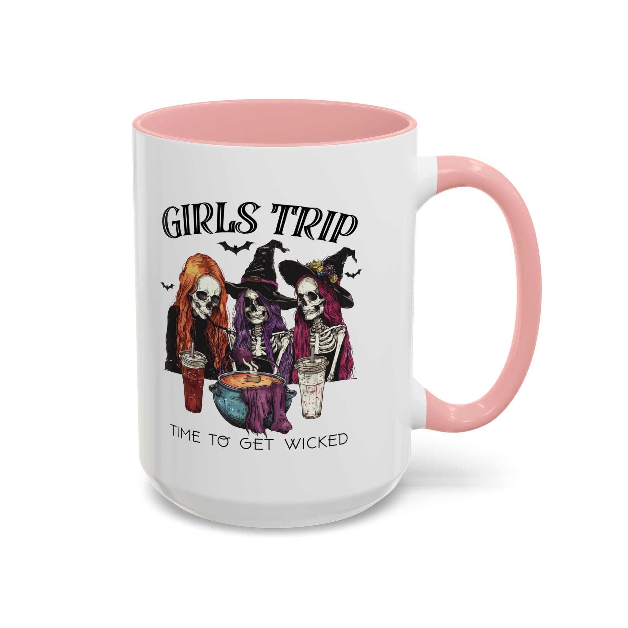 Wicked Girls Trip Coffee Mug, Halloween Gift, Spooky Vibes, Friends Gatherings, Witchy Decor, Fun Drinking Mug