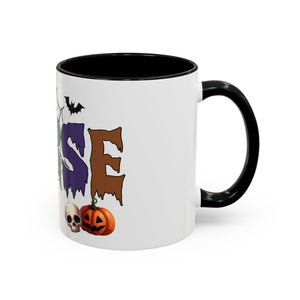 halloween nurse Accent Coffee Mug (11, 15oz) spooky