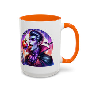 Halloween Vampire Coffee Mug | Spooky Decor, Gift for Monster Lovers, Fall Drinkware, Halloween Party Favor, Unique Caffeine Cup