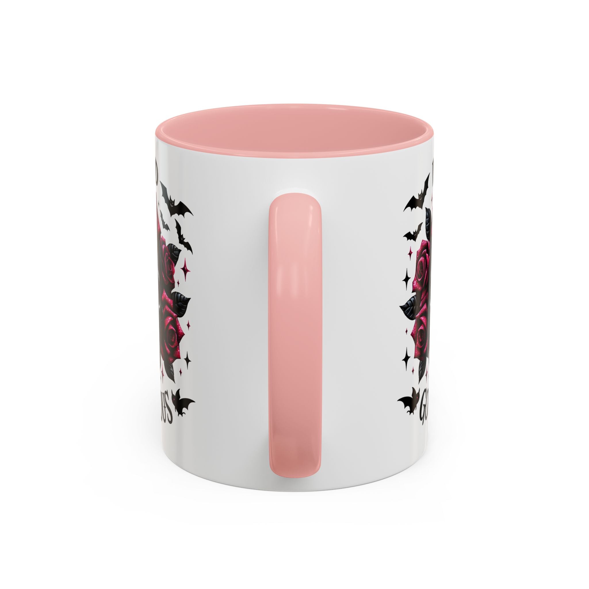 Gothic Skull Coffee Mug - Dead Gorgeous Design halloween horror art goth