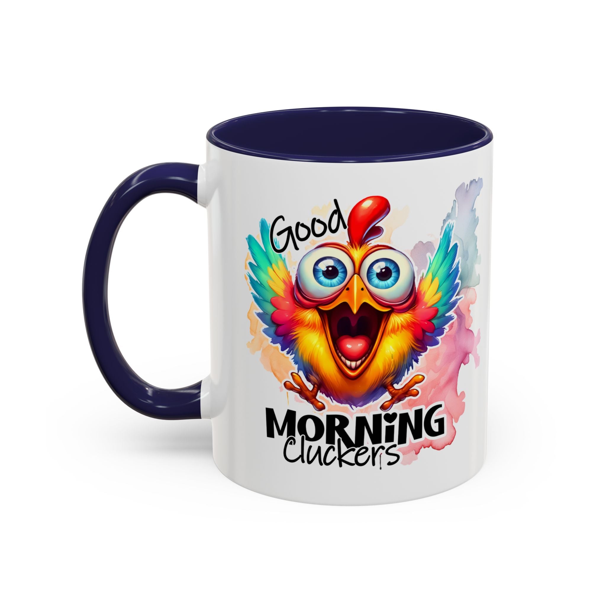 good Morning Mug with Cheerful Rooster Design - Perfect for Coffee Lovers, Gifting, Morning Routine, Kitchen Decor, Bird Enthusiasts