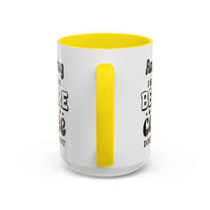 Coffee Lovers Mug - Funny Quote Ceramic Drinkware, Ideal for Gift, Kitchen Decor, Birthday, Coffee Break, Daily Motivation