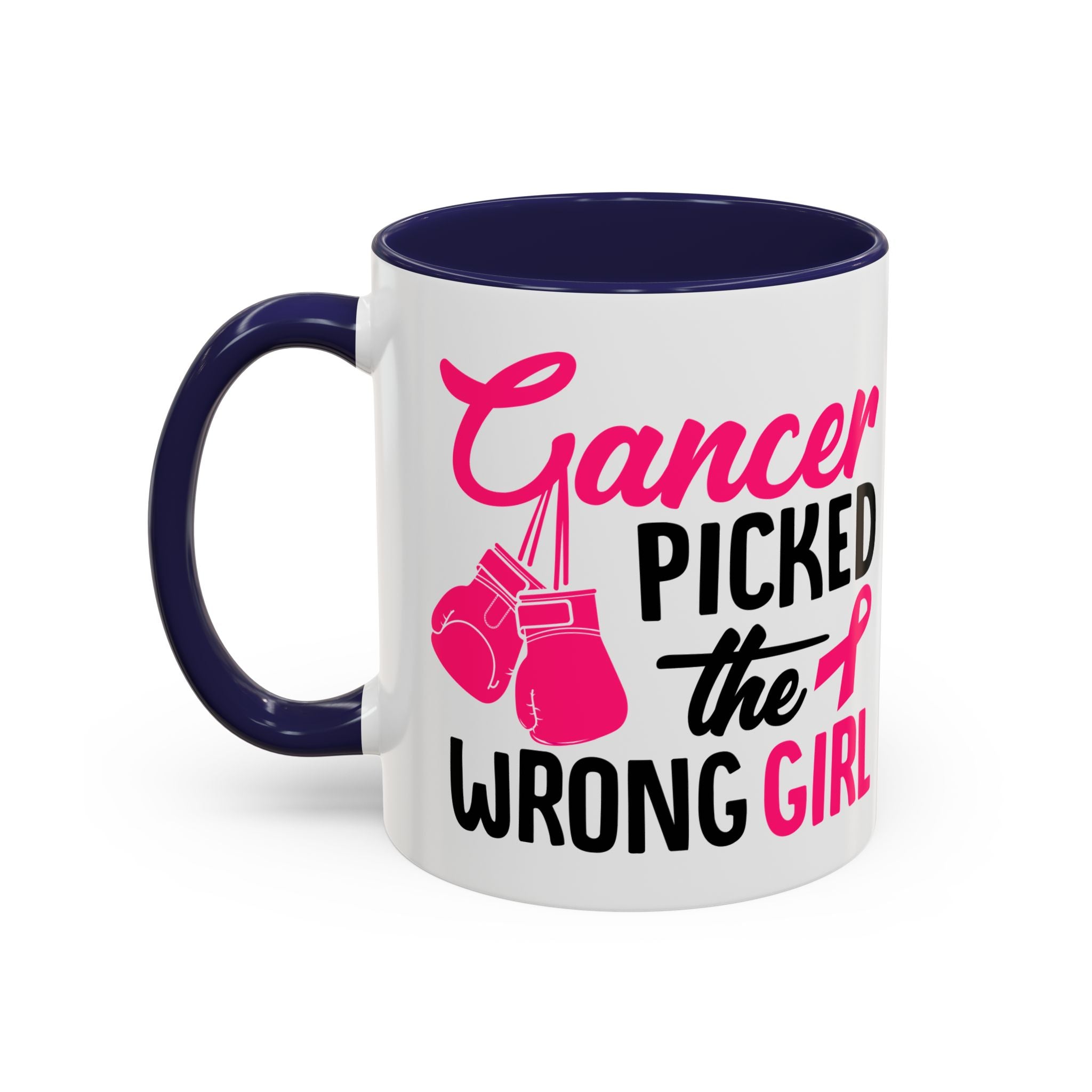 Empowering Cancer Warrior Mug, Coffee Cup for Fighters, Supportive Gift for Cancer Survivors, Inspiration for Awareness Events, [...]