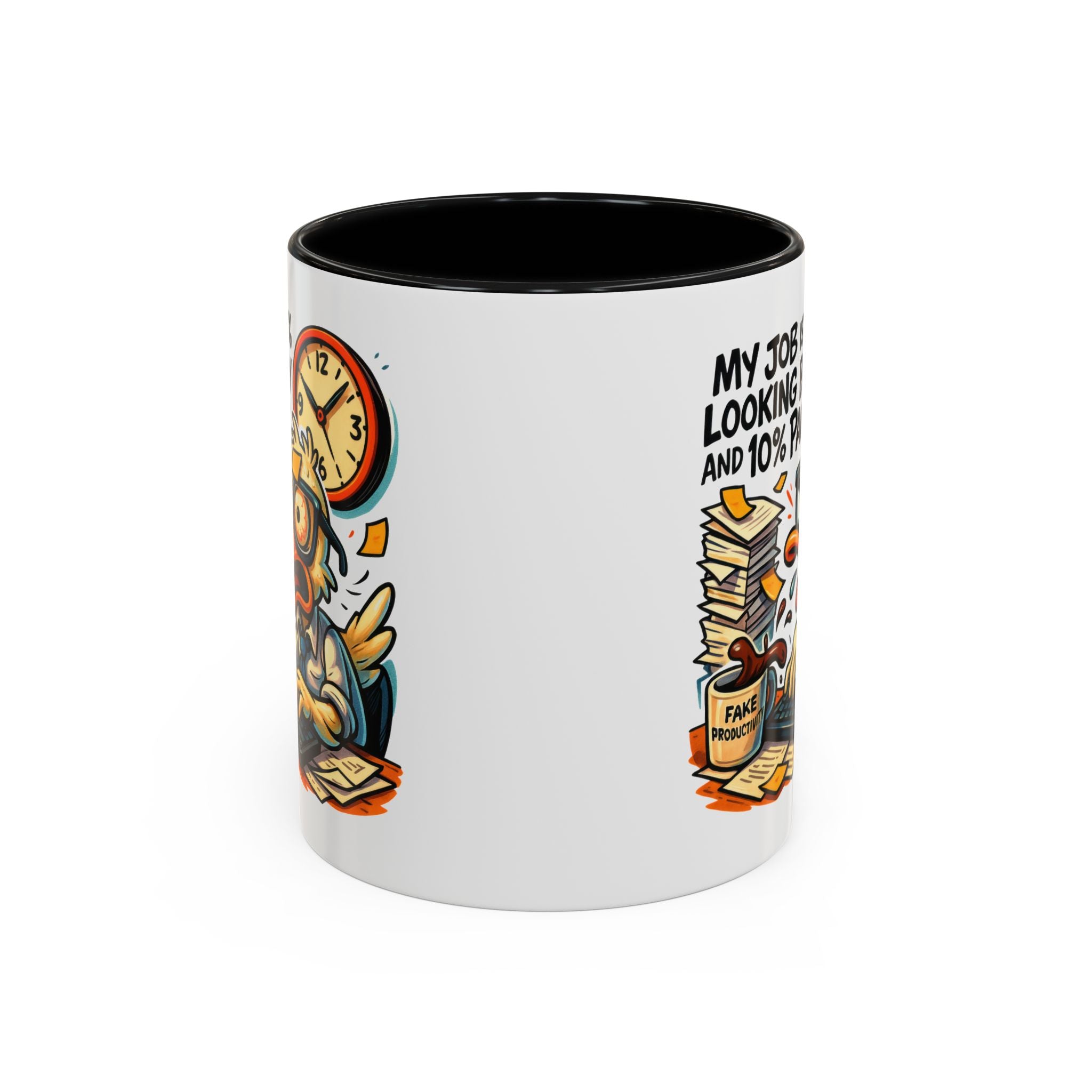 Funny Office Coffee Mug - Perfect Gift for Coworkers, Work from Home, Funny Gag Gift, Unique Desk Accessory, Humor Mug