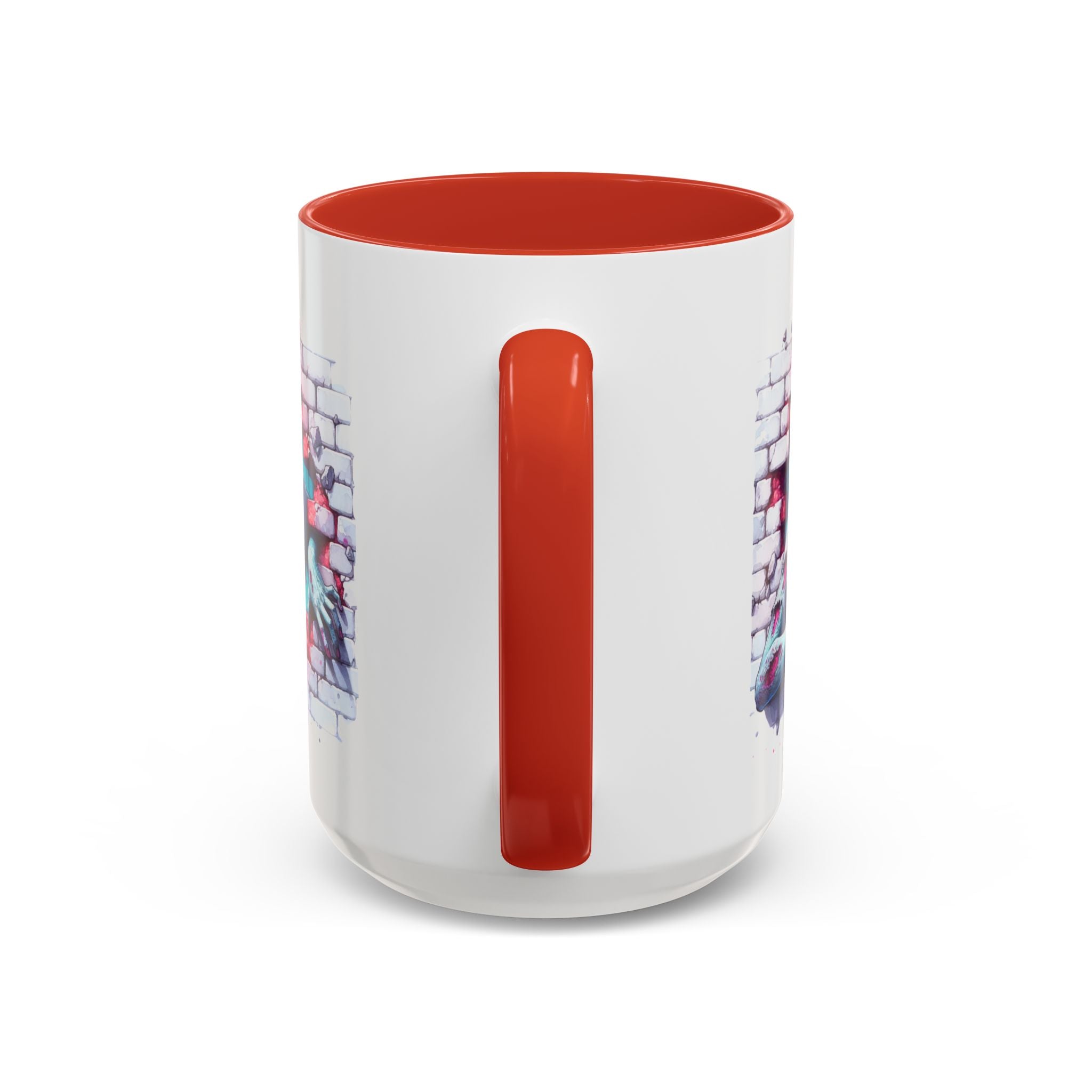 Spooky Zombie Accent Coffee Mug | Halloween Gift, Horror Decor, Unique Coffee Cup, Gothic Style, Zombie Art