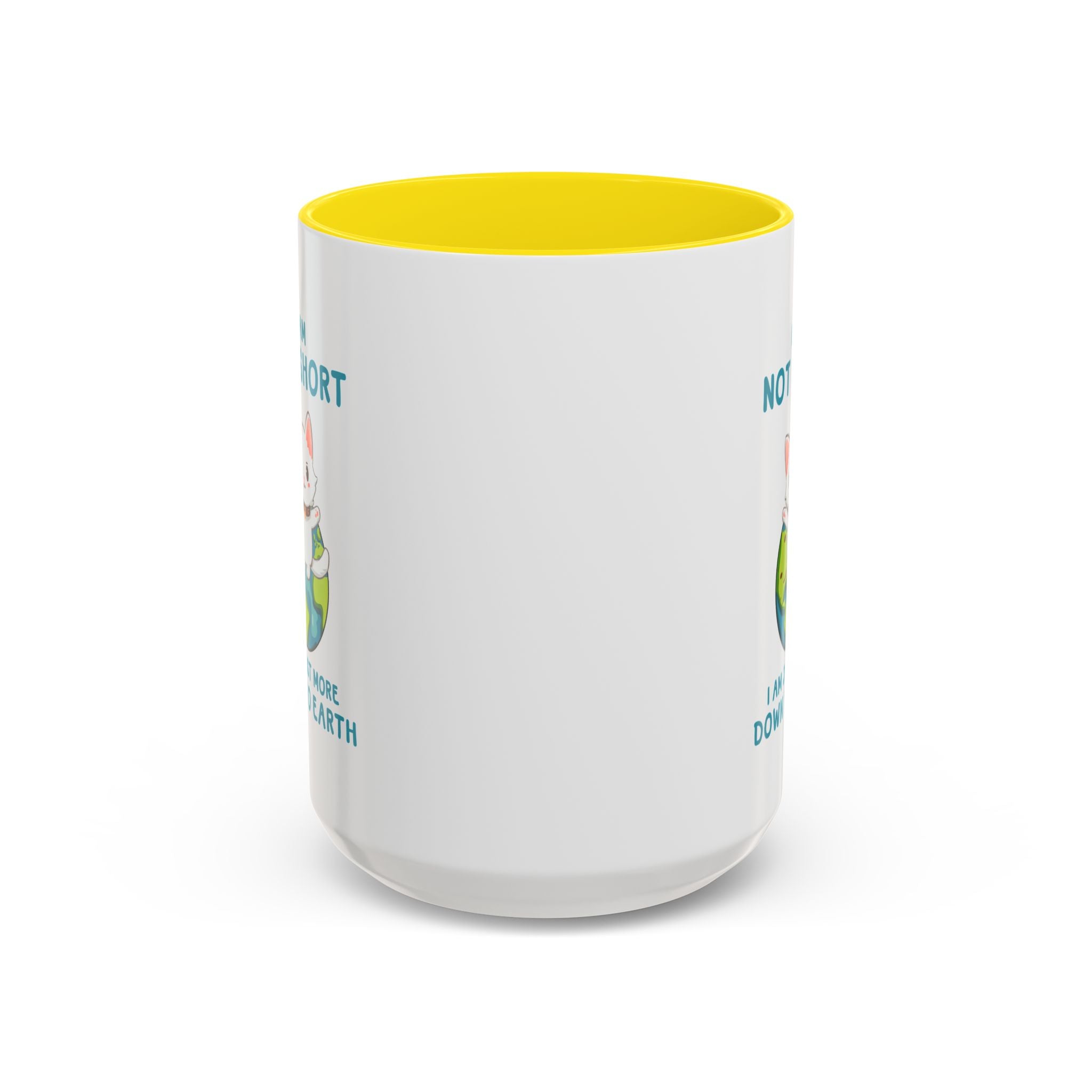 Cute Down to Earth Cat Coffee Mug - Perfect Gift for Cat Lovers