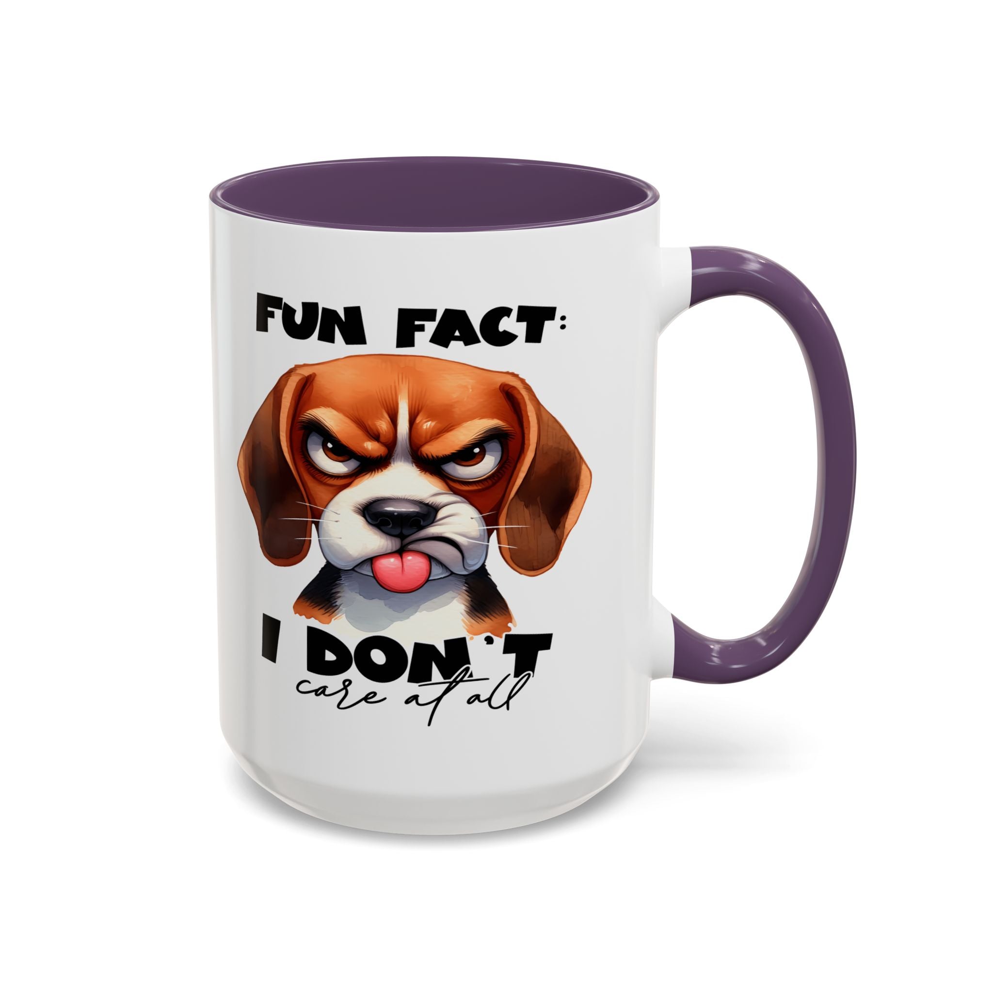Funny Dog Accent Coffee Mug - Beagle Lover Gift, Pet Owner Present, Unique Animal Mug, Quirky Home Decor, Fun Fact Design