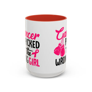 Empowering Cancer Warrior Mug, Coffee Cup for Fighters, Supportive Gift for Cancer Survivors, Inspiration for Awareness Events, [...]