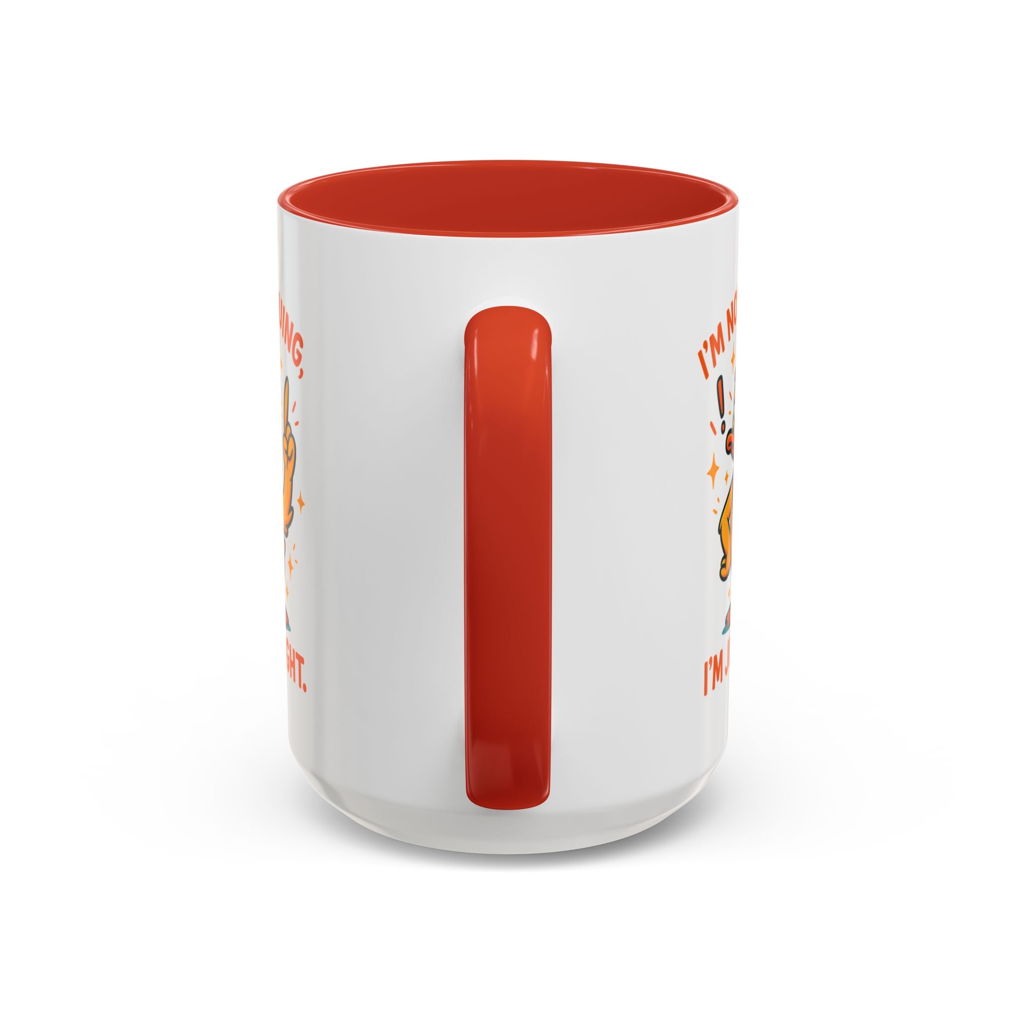 Funny attitude Duck Coffee Mug, I'm Not Arguing I'm Just Right Mug,  Gift for Coffee Lovers,  Birthdays