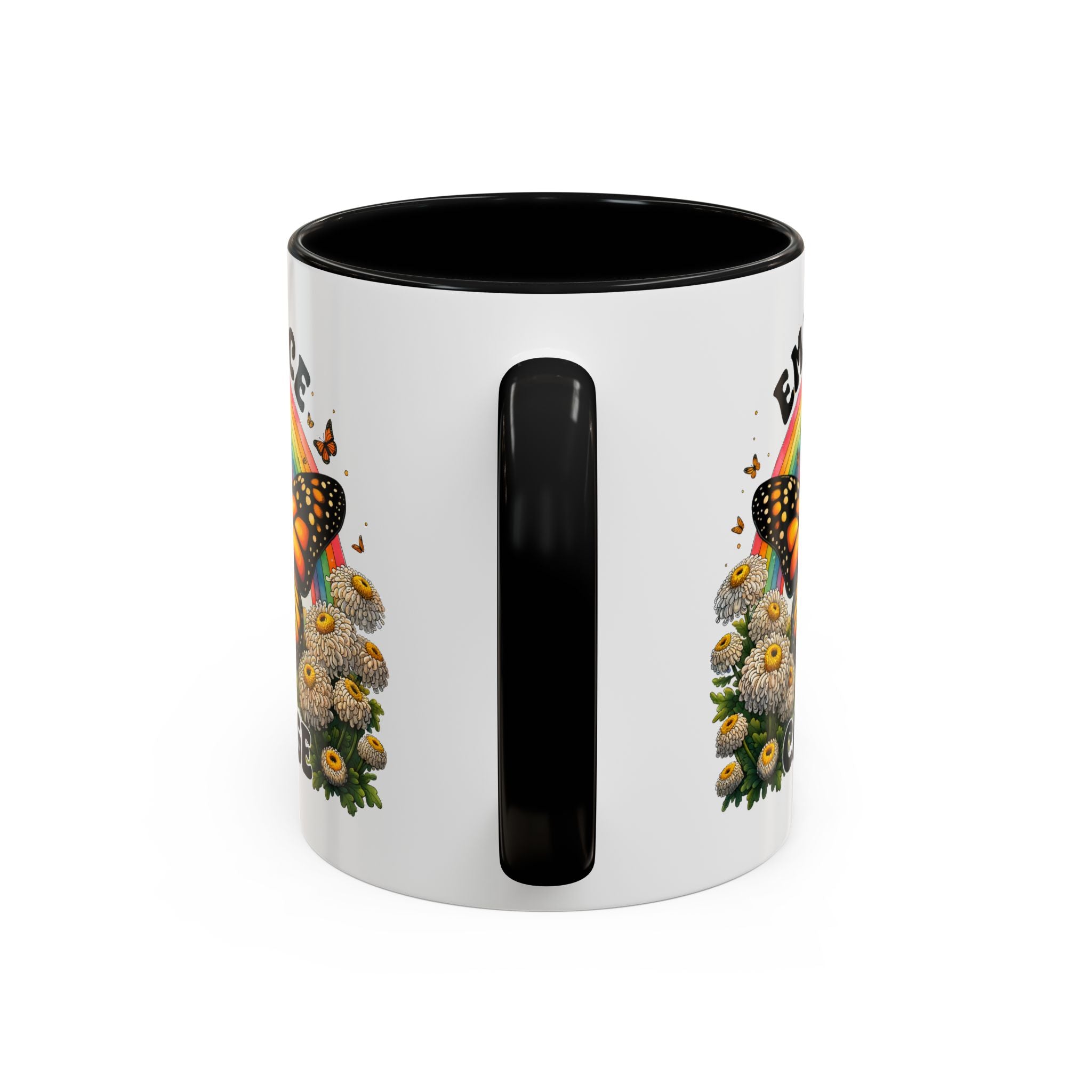 Embrace Change Butterfly Coffee Mug – Inspirational Gift for Nature Lovers