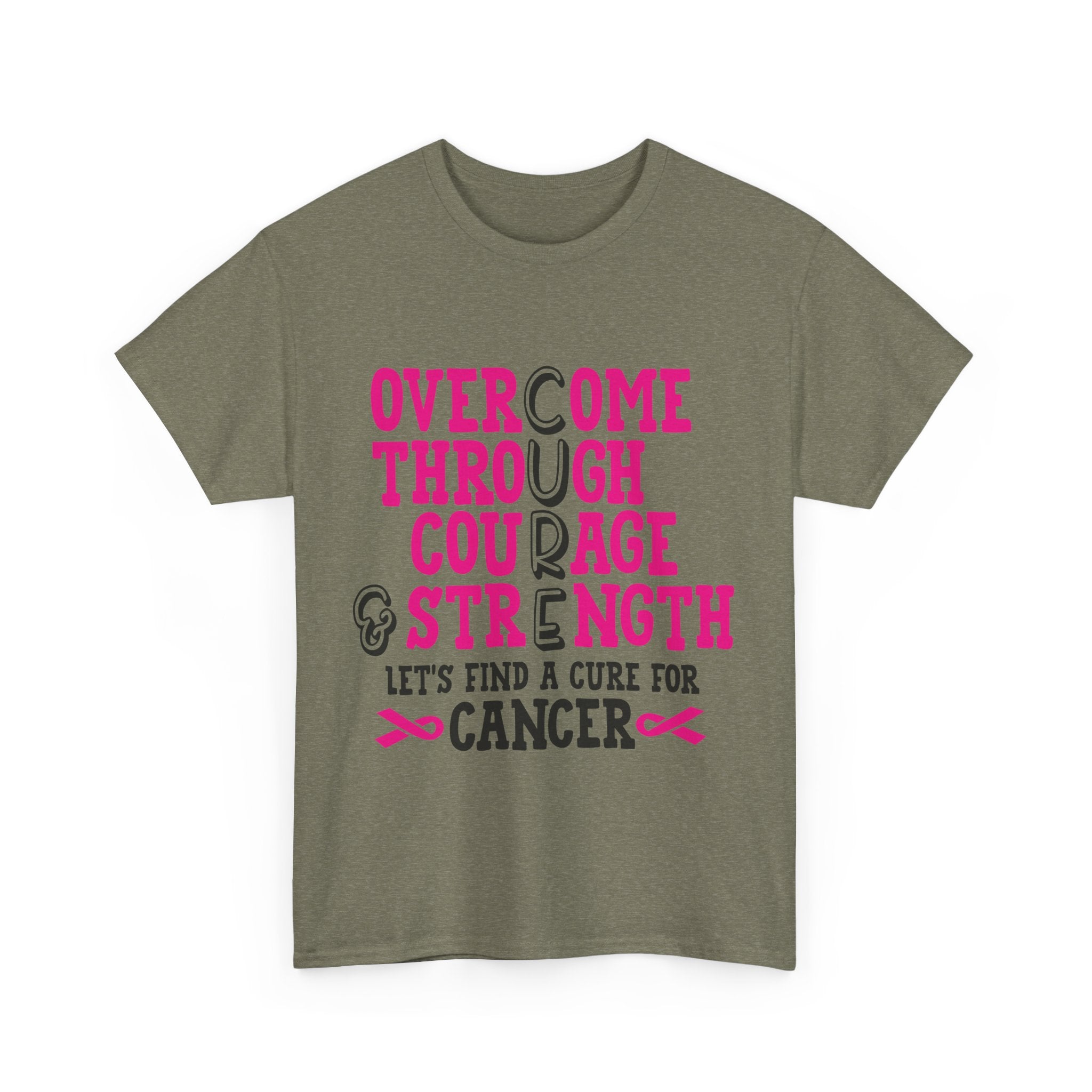 Inspirational Cancer Awareness Tee, Unisex Cotton Shirt, Supportive Tee, Gift for Survivors, Breast Cancer Awareness, Strength and [...]