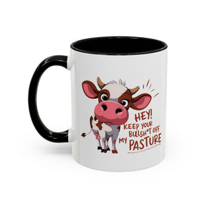 Funny Cow Coffee Mug – Perfect Gift for Farmers, Cow Lovers, Humor Fans, Cute Kitchen Decor, Office Coffee Cup