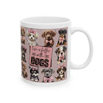 Puppy Love coffee Mug – Adorable Dog-Themed Coffee Cup, Gift for Dog Lovers, Pet Parent Mug, Cute Animal Décor, Birthday Present