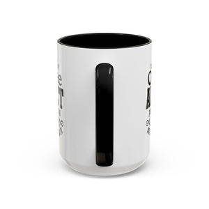 Coffee Addict Mug, Funny Coffee Lover Gift, Black Accent Mug, Warm Beverage Cup, Office Humor Drinkware
