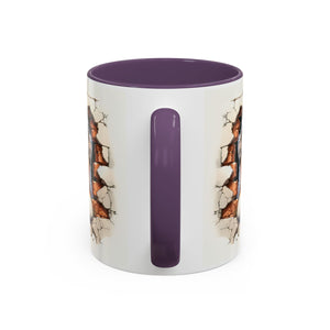 Cute Puppy Accent Coffee Mug - Perfect Gift for Dog Lovers, Unique Pet Lover Mug, Mother’s Day, Birthday, Home Decor