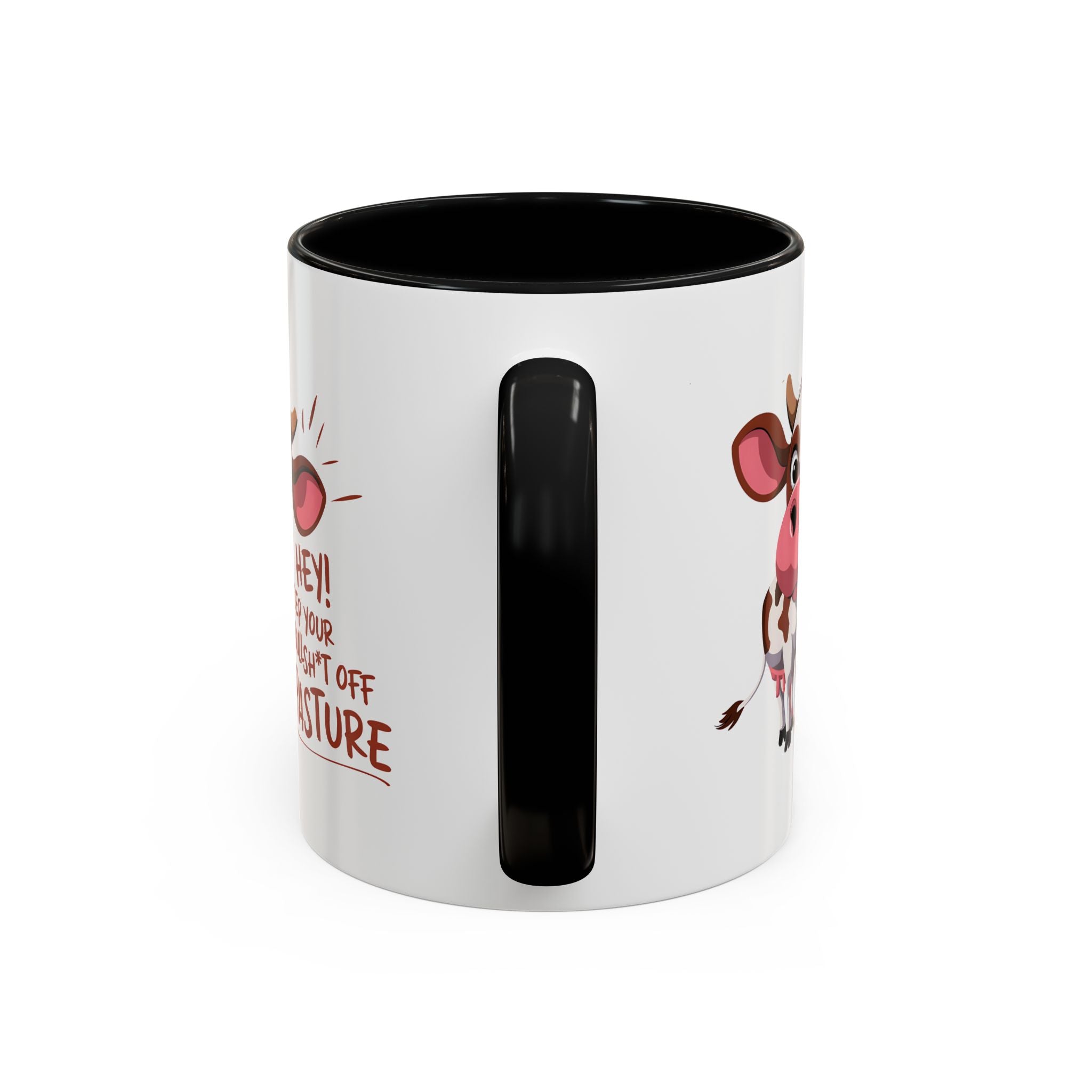 Funny Cow Coffee Mug – Perfect Gift for Farmers, Cow Lovers, Humor Fans, Cute Kitchen Decor, Office Coffee Cup