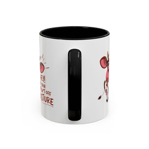 Funny Cow Coffee Mug – Perfect Gift for Farmers, Cow Lovers, Humor Fans, Cute Kitchen Decor, Office Coffee Cup