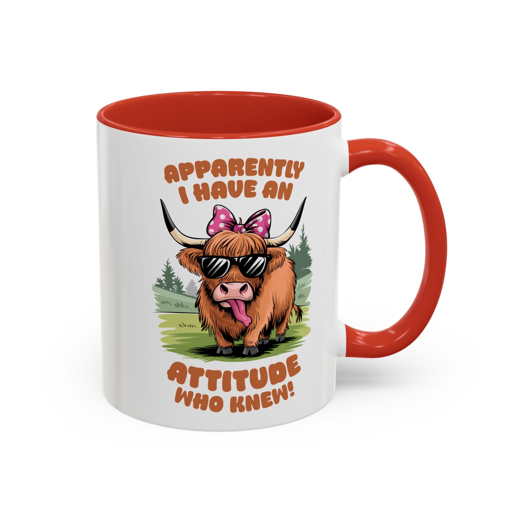 Fun Attitude Coffee Mug - Perfect Gift for Animal Lovers cow farm humor