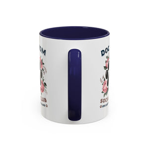 Dog Mom Coffee Mug - Life is Better with a Dog, Pet Lover Gift, Floral Paw Print Mug, Dog Mom Gift, Personalized Dog Mom Mug