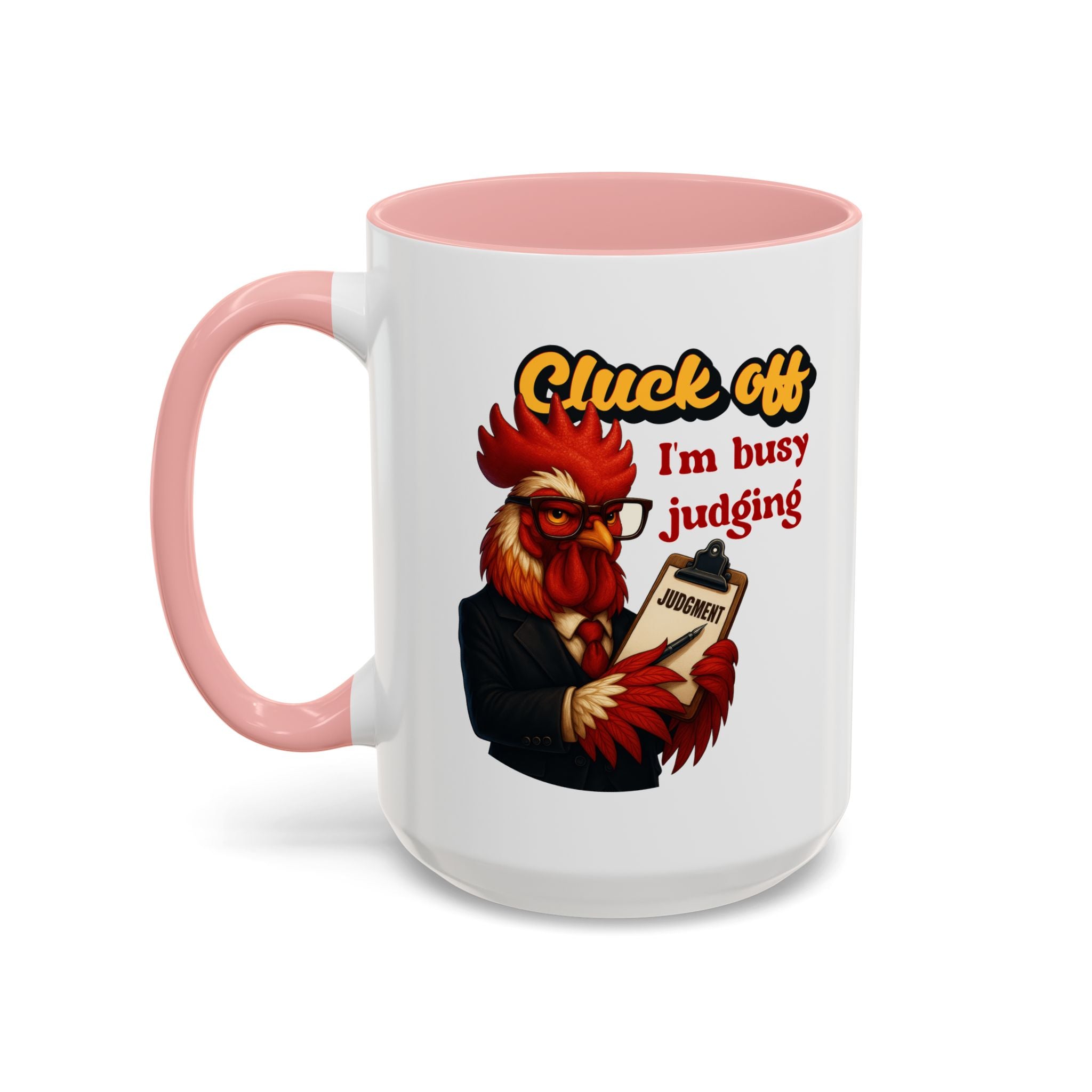Funny Cluck Off Coffee Mug - Perfect for Chicken Lovers, Gag Gifts, Office Humor, and Birthdays