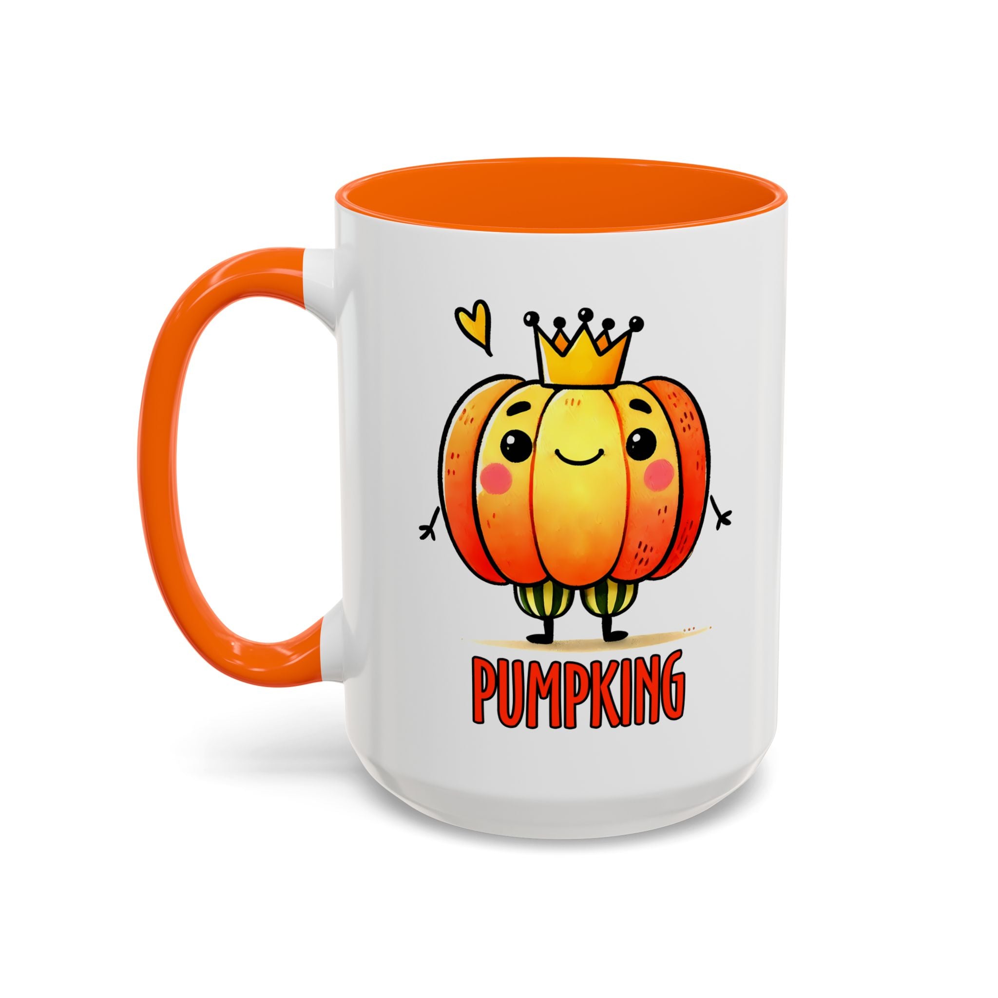 Pumpkin King Coffee Mug, Cute Mug for Fall, Halloween Decor, Gift for Pumpkin Lovers, Funny Holiday Mug, Fun Kitchenware
