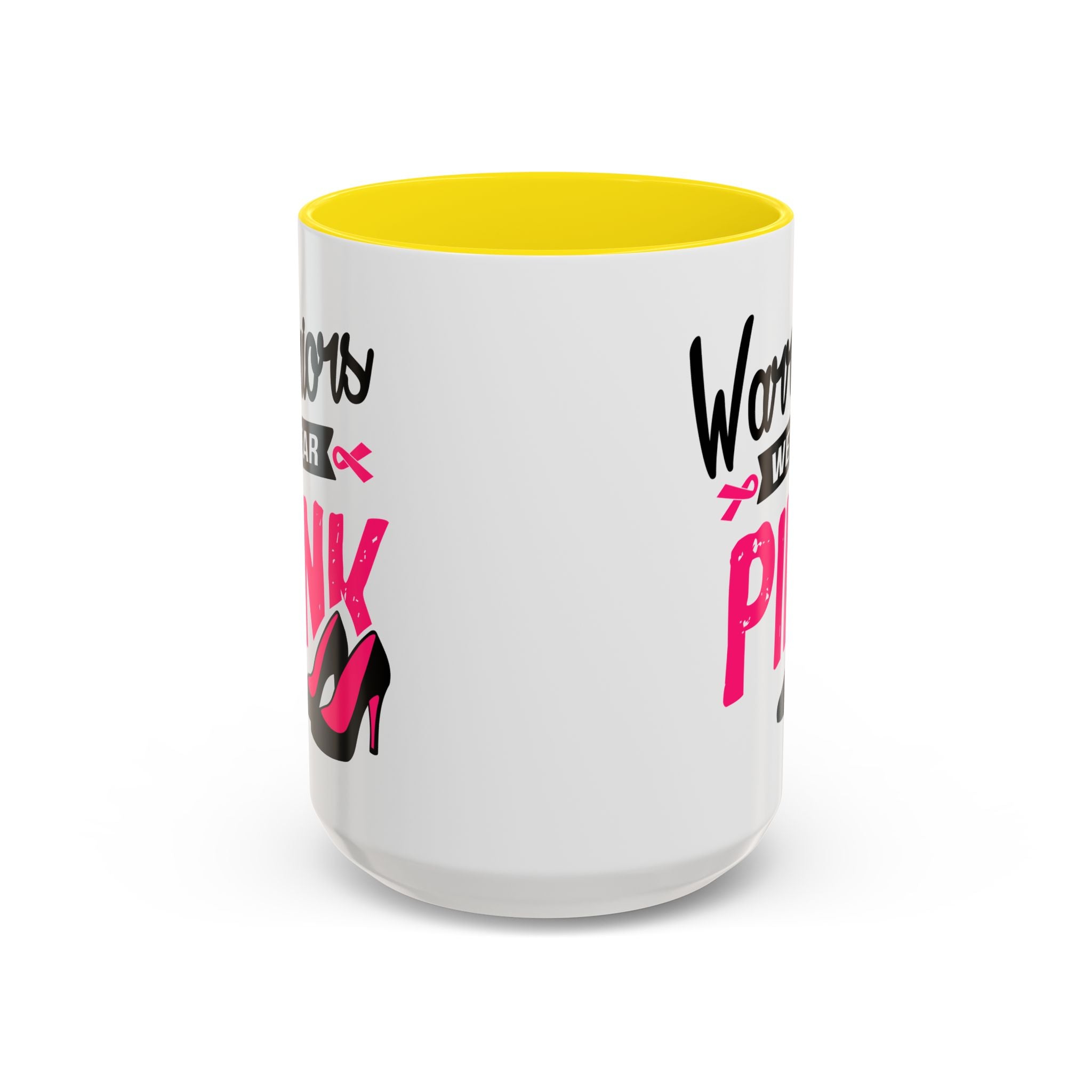 Breast Cancer Awareness Coffee Mug, Inspirational Gift, Warrior Mug, Pink Ribbon Awareness, Supportive Beverage Cup