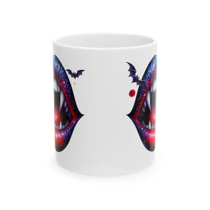 Halloween Vampire coffee Mug | Scary Coffee Cups, Halloween Gifts, Unique Coffee Mug, Gothic Drinkware, Boozy Beverage Cups