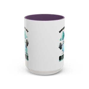 Fitness Motivation Coffee Mug, Workout Gift, Gym Decor, Boo-Tee Lover's Cup, Cute Ghost Mug