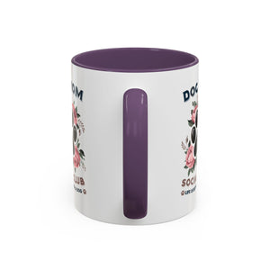 Dog Mom Coffee Mug - Life is Better with a Dog, Pet Lover Gift, Floral Paw Print Mug, Dog Mom Gift, Personalized Dog Mom Mug