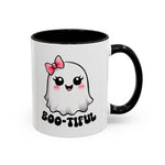 Cute Ghost Coffee Mug - Perfect for Halloween, Gift for Friends, Spooky Season, Cozy Vibes, Boo-tiful Design