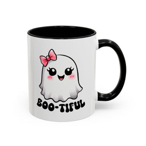 Cute Ghost Coffee Mug - Perfect for Halloween, Gift for Friends, Spooky Season, Cozy Vibes, Boo-tiful Design