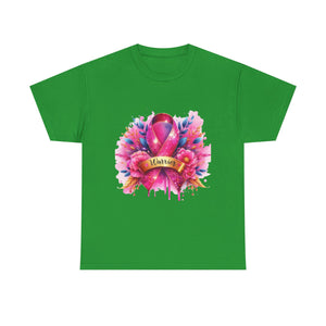 Breast Cancer Awareness Tee, Inspirational Shirt, Supportive Gift, Empowering Fashion, Motivational T-Shirt